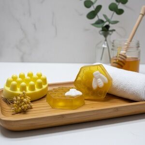 Pure Honey Glycerin Bar  Soap, Natural & Glente Skin $ 8/bar